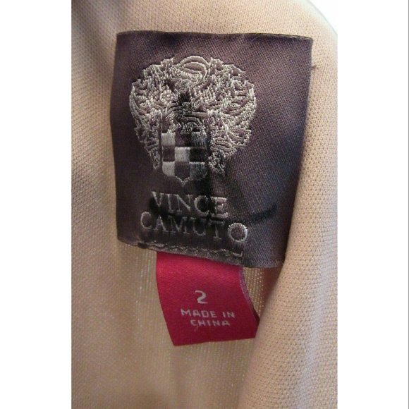 Vince Camuto Metallic Floral Sequin One-shoulder Gown, Womens Size 2 - Picture 6 of 6